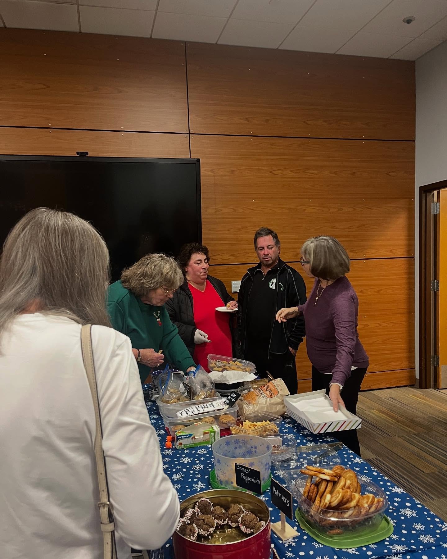 We gathered recently to celebrate another successful year in Montgomery Township with a Cookie Exchange. More than cookies were shared at the event. We took the opportunity to recap our local election results and recognize committee people and volunt