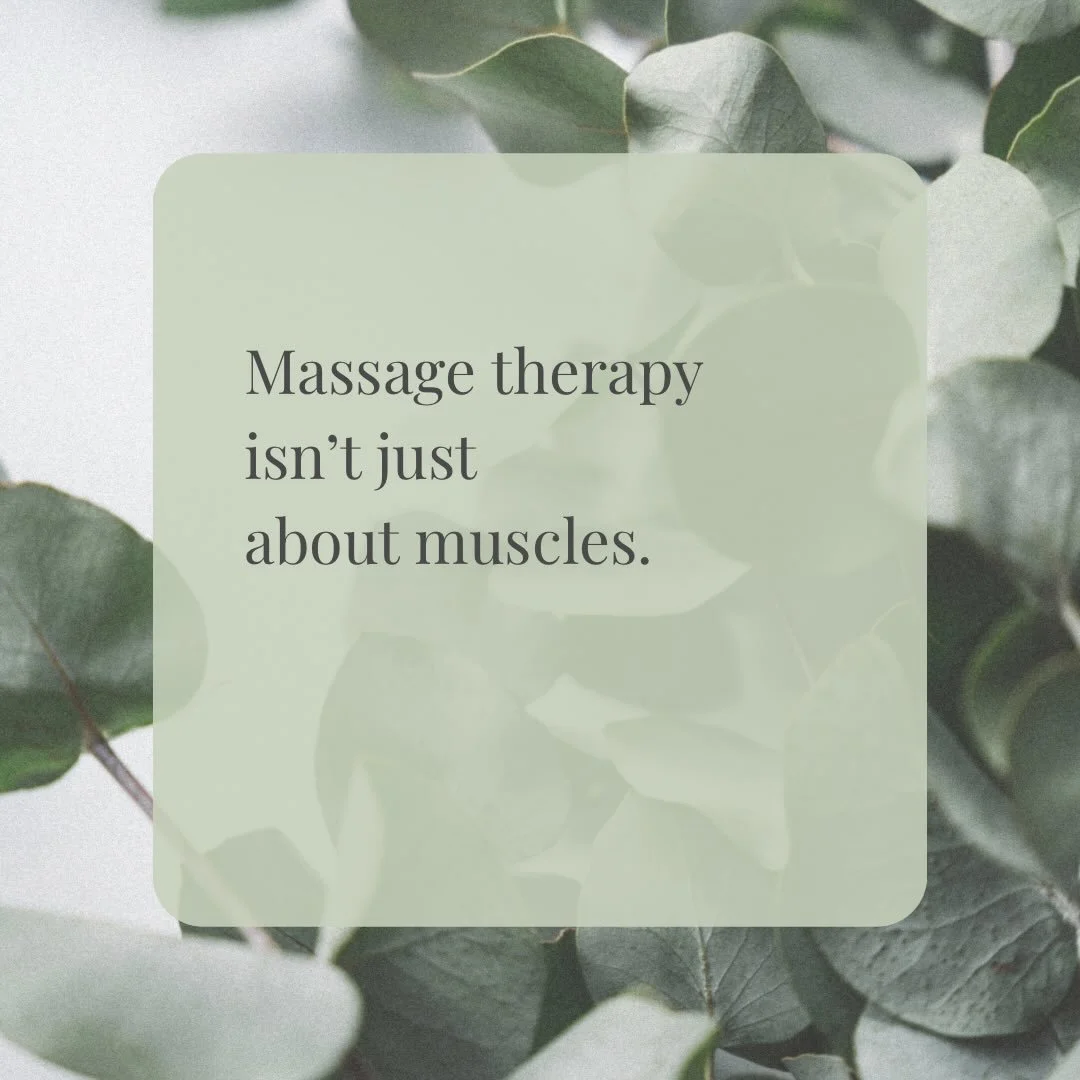 Massage therapy is often associated with tight muscles and sore spots.

But the body is much more complex than that.

When I&rsquo;m working with someone, I&rsquo;m considering multiple systems at once &mdash; muscular, skeletal, fascial, nervous, re