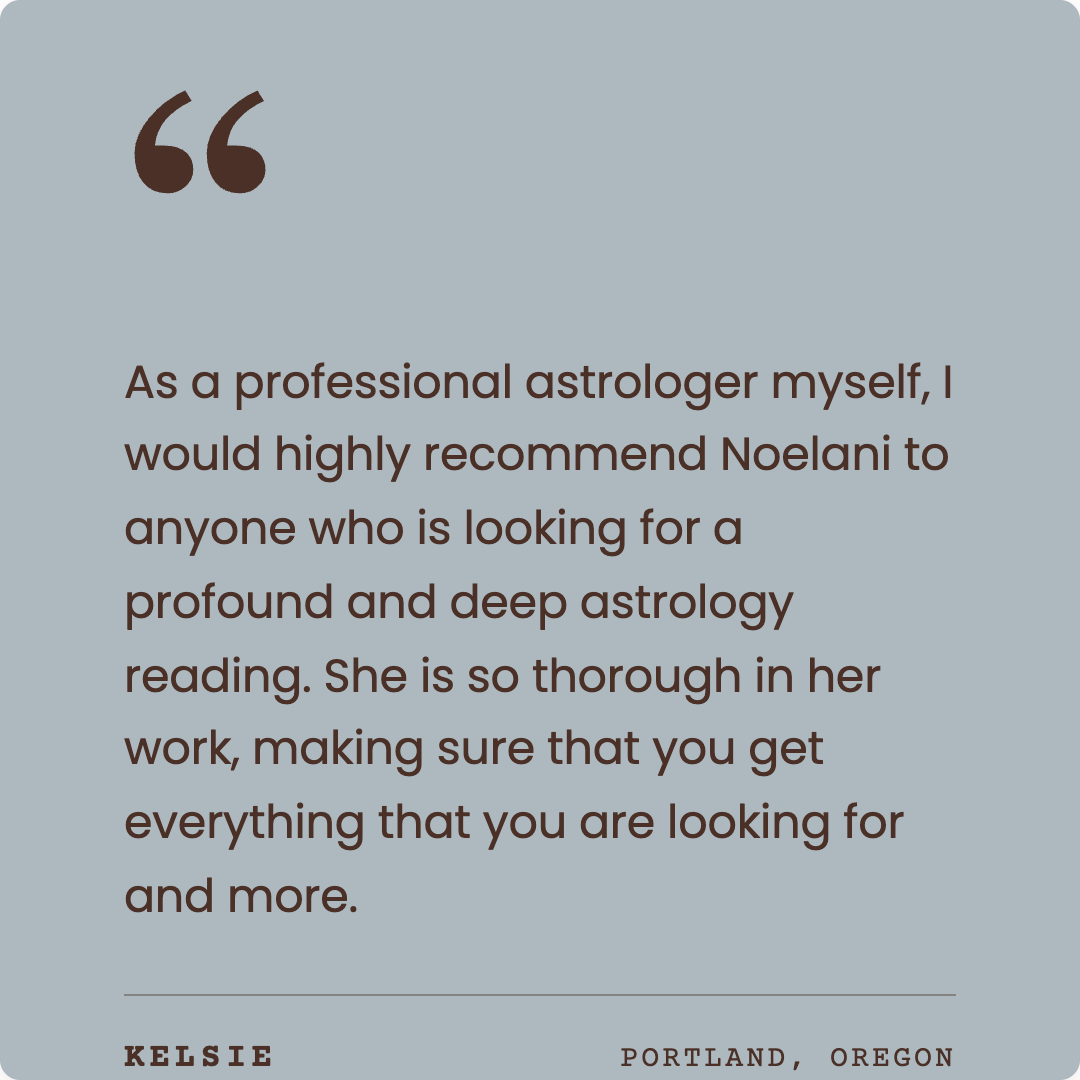 Noelani Astrology Testimonial