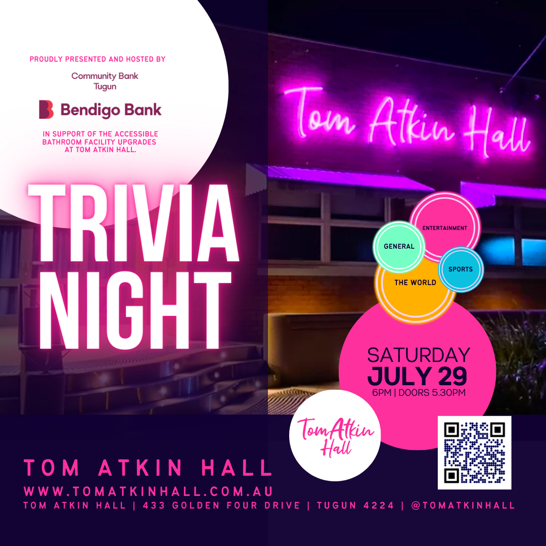 TRIVIA NIGHT | Hosted by Community Bank Tugun