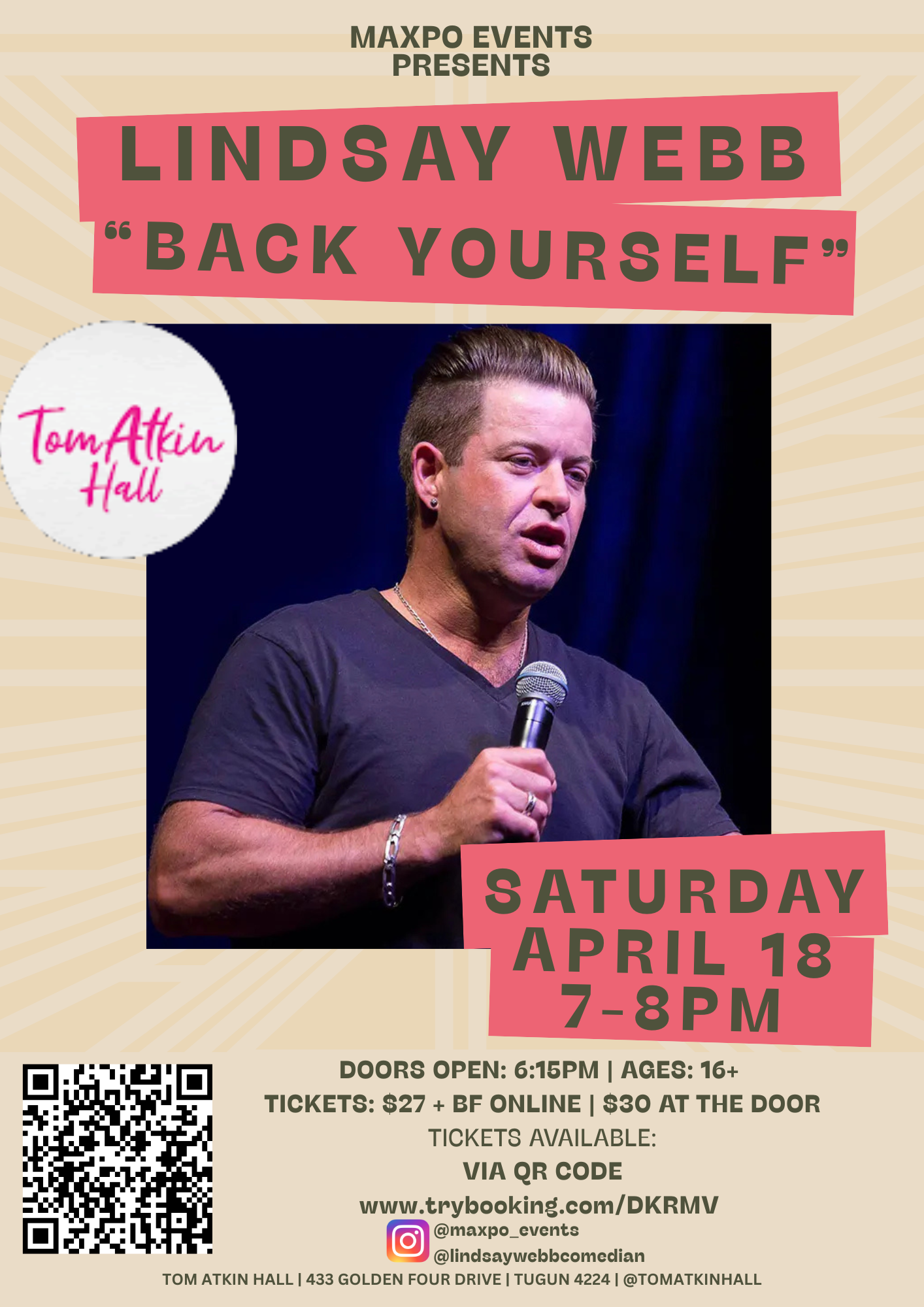 Final - Cream Aesthetic Standup Comedy Festival Flyer.png
