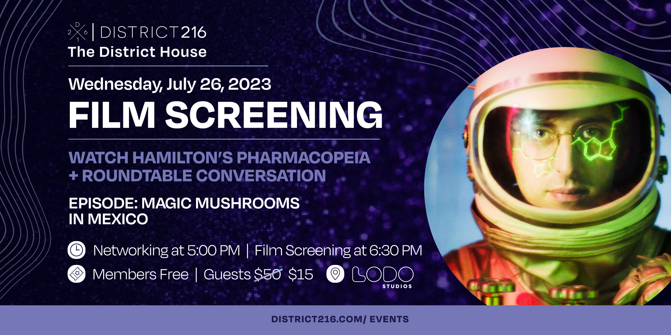 Hamilton Screening The District House - July 26th (Film Screening: Hamilton’s Pharmacopeia ...