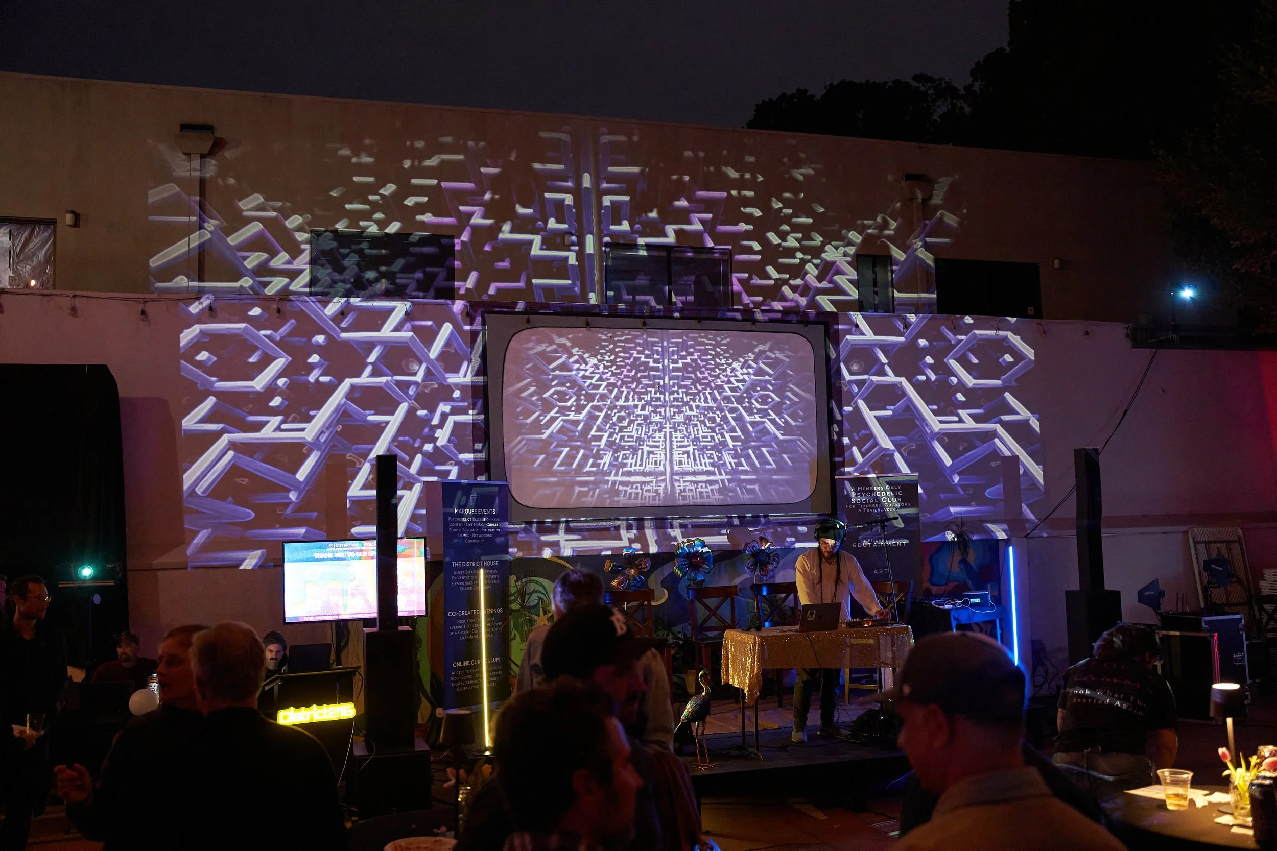 Visuals by Michael Strauss