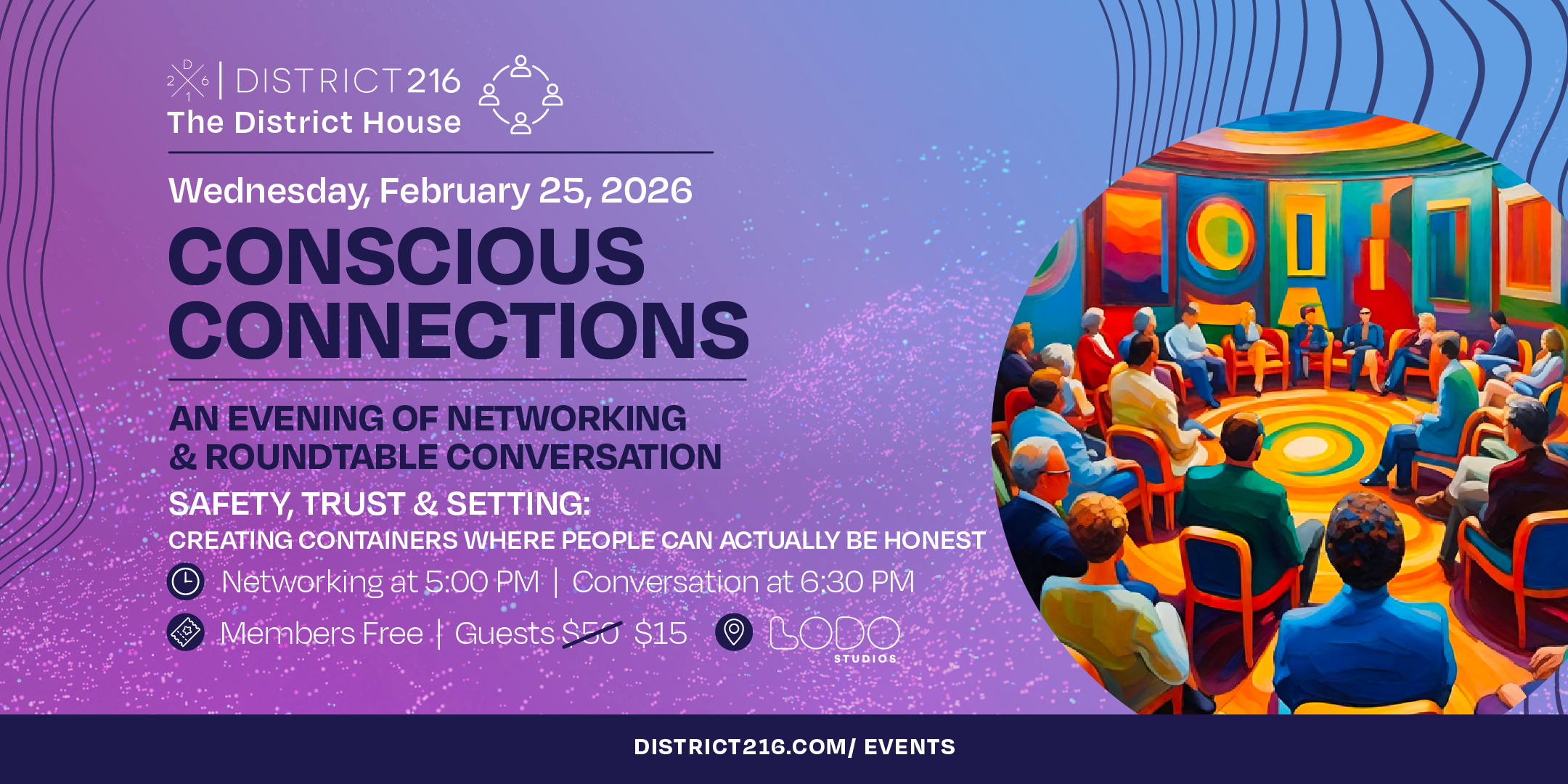 February 25, 2026 - The District House: Conscious Connections Roundtable