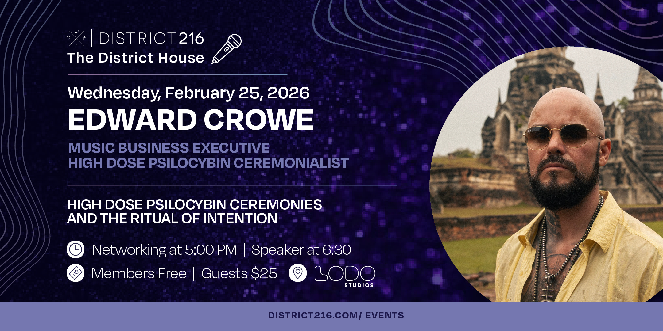 February 25, 2026 - The District House with Edward Crowe