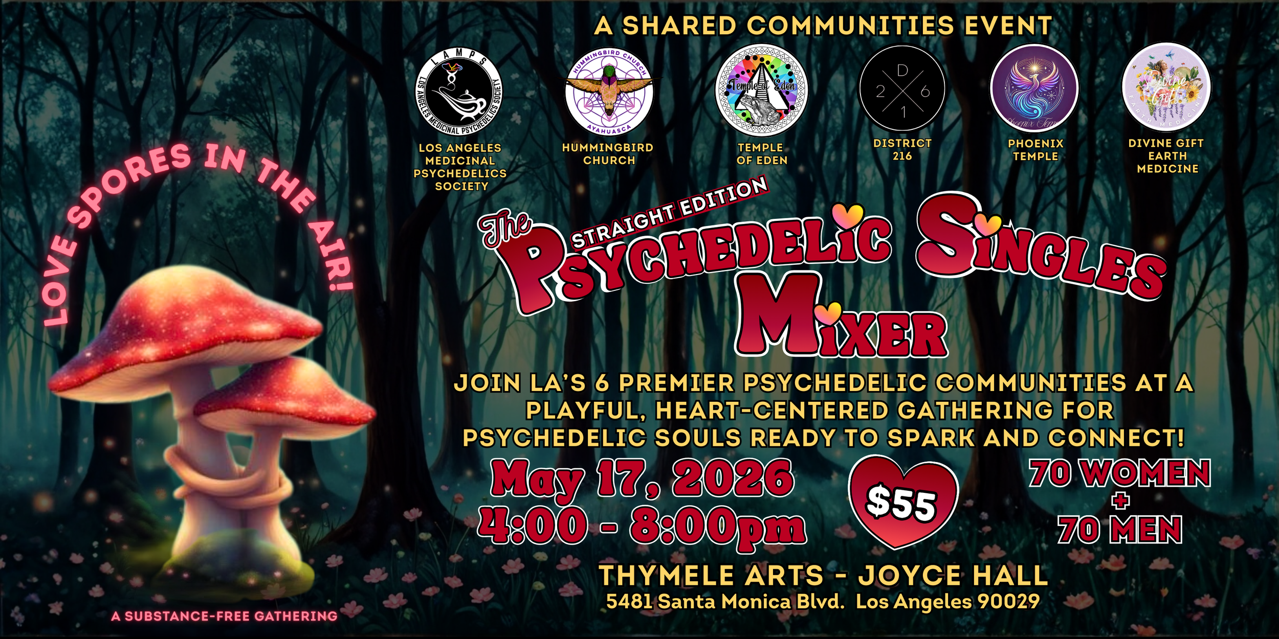 May 17, 2026 - Psychedelic Singles Mixer!