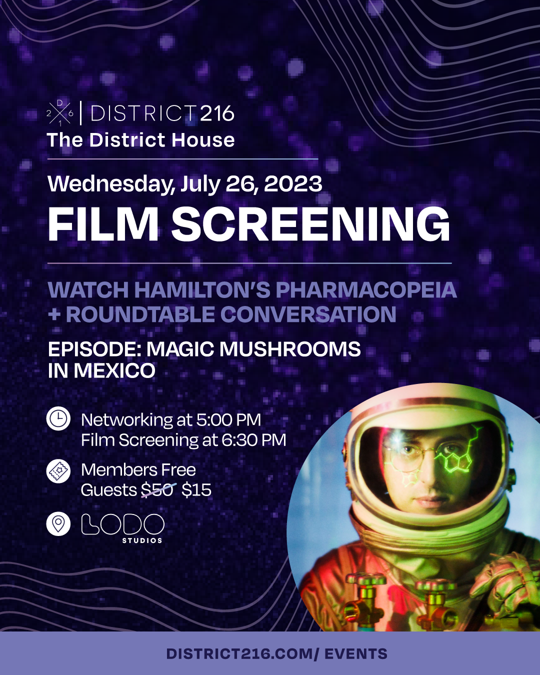 Hamilton Screening The District House - July 26th (Film Screening: Hamilton’s Pharmacopeia ...