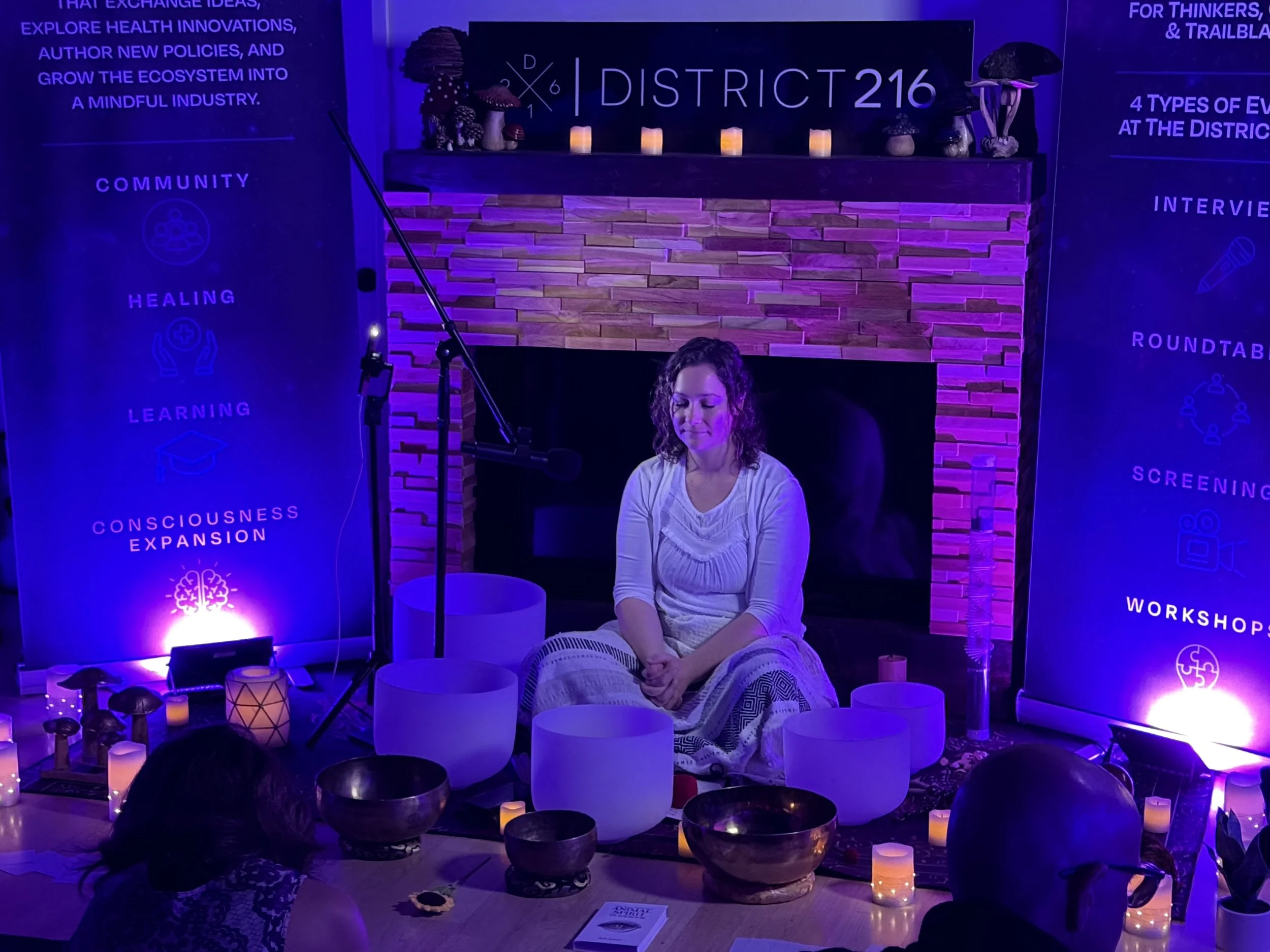 Sound, Intention, and Collective Release at The District House with Becca Solodon