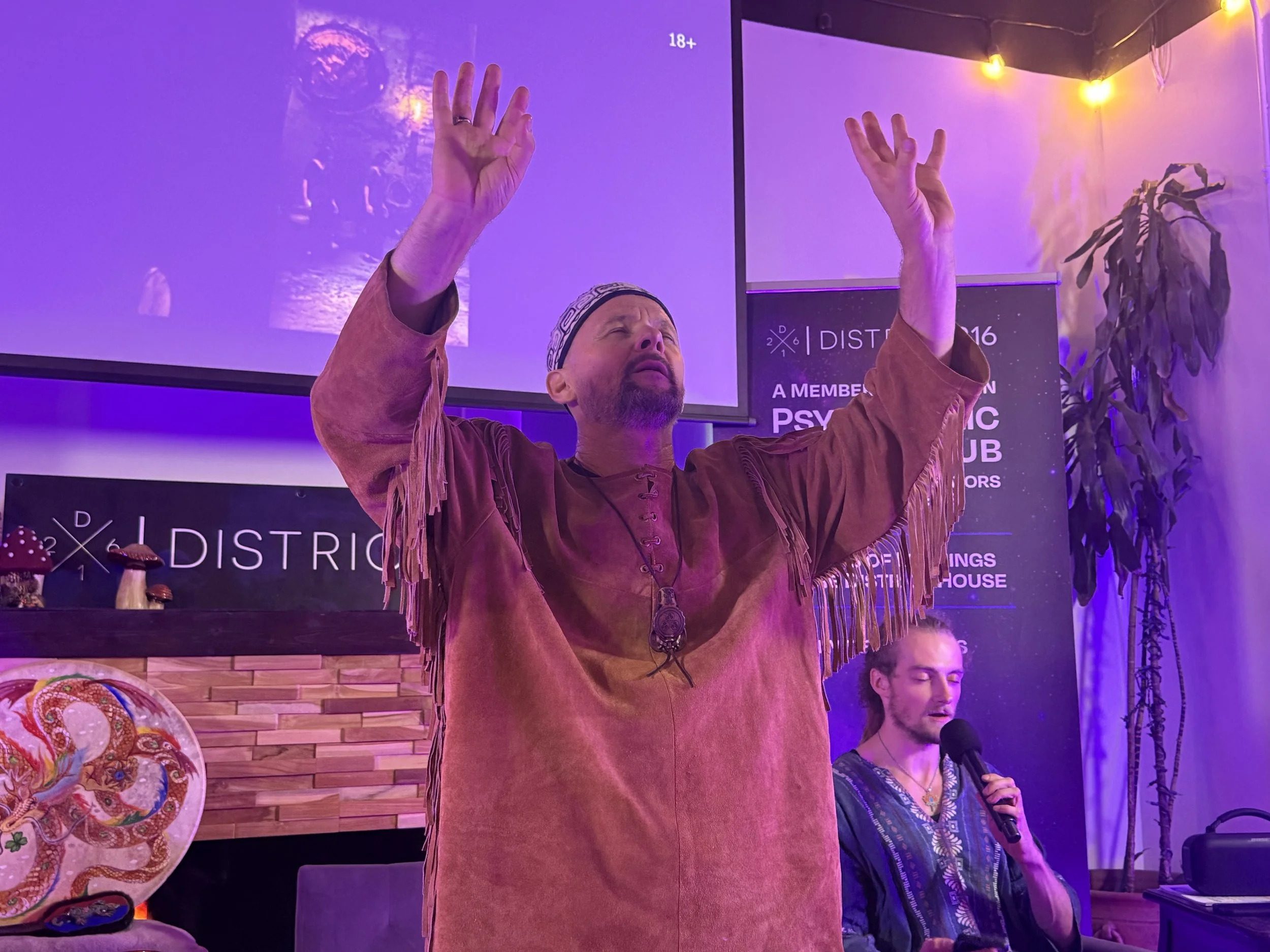 Inside the Room: A Night of Shamanic Energy with Shaman Usher