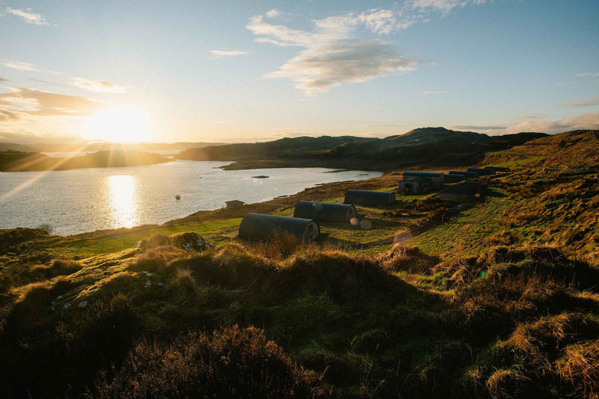 Autumn rolls in on the west coast of Scotland…