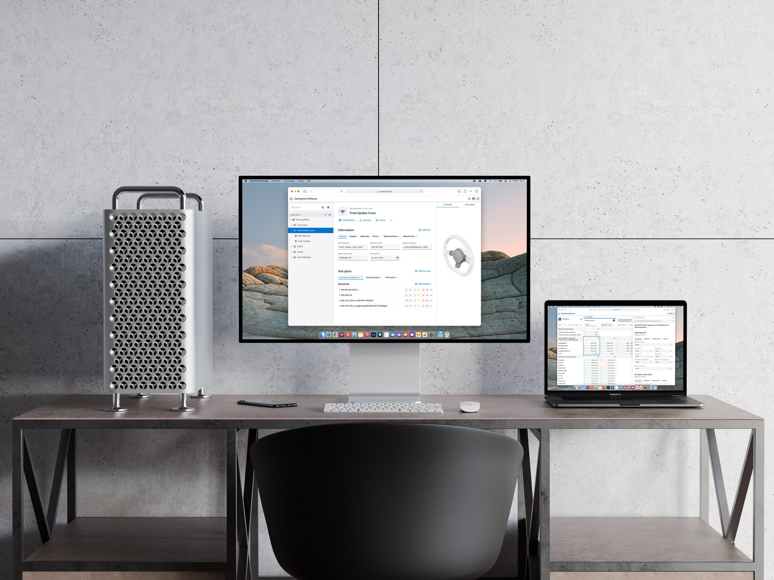 Modern workstation with programs for digital sampling