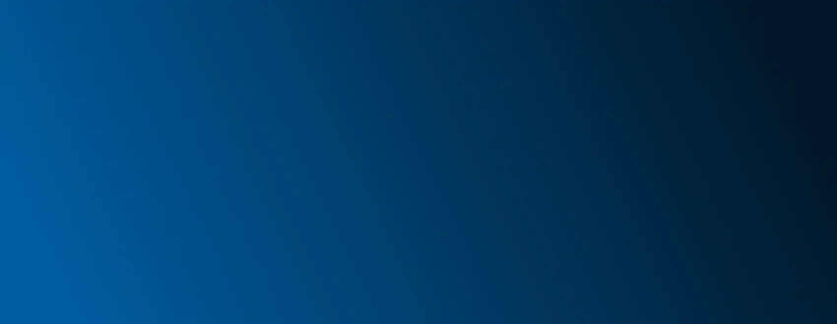 Ein blauer Farbverlauf von hellblau zu dunkelblau.