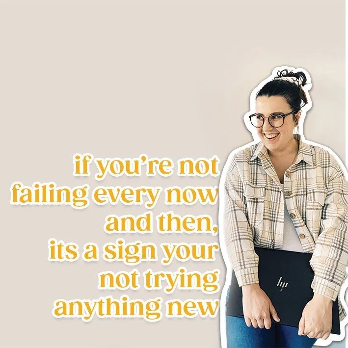 it is friday and I'm declaring failing fundamental!!! (oh we love a alliteration moment)⁠
⁠
I come across this all the time when Im training clients on how to use their website or enhance their socials. They get so bogged down in the one (or few) thi