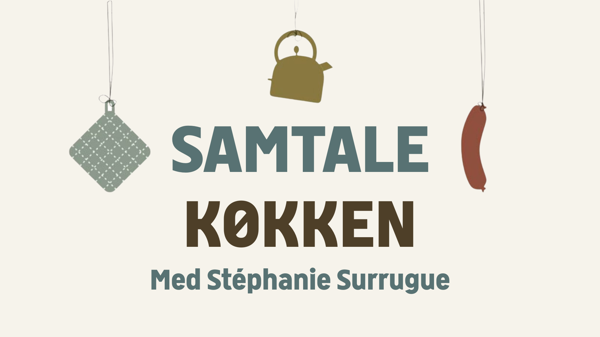 Samtalekøkken: Claus Meyer i samtale med Stéphanie Surrugue