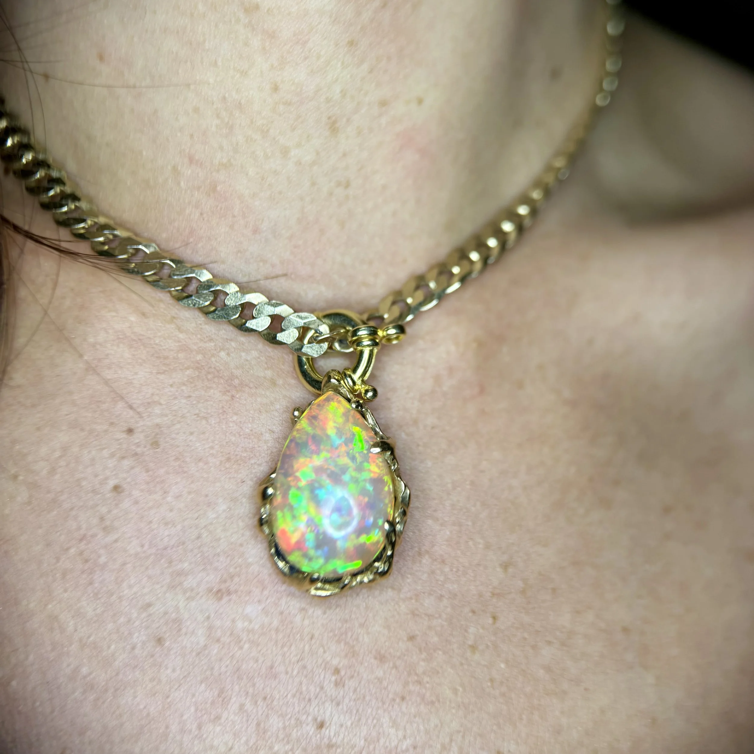 Full spectrum OPAL necklace