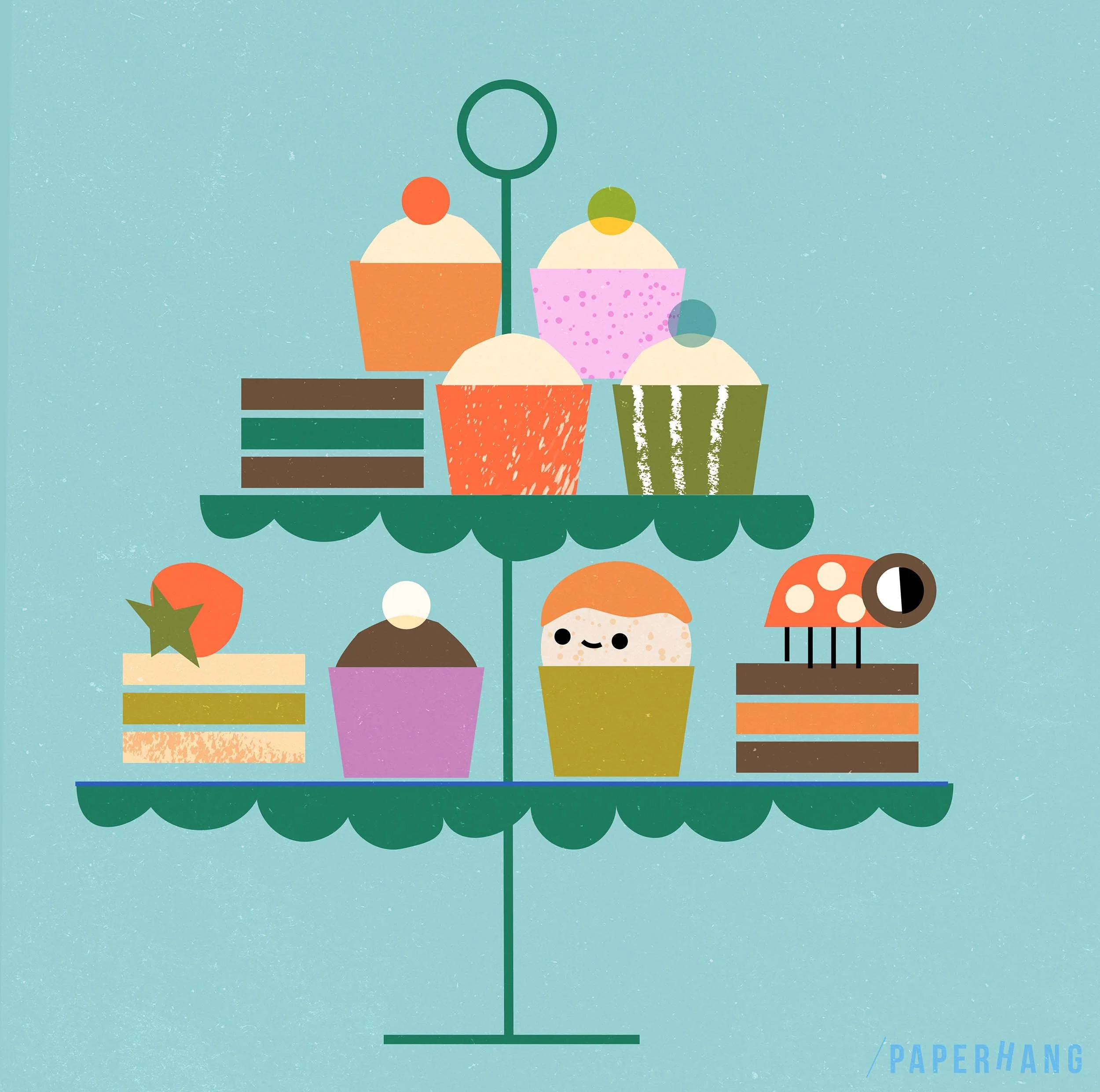 How many biscuits can you count?