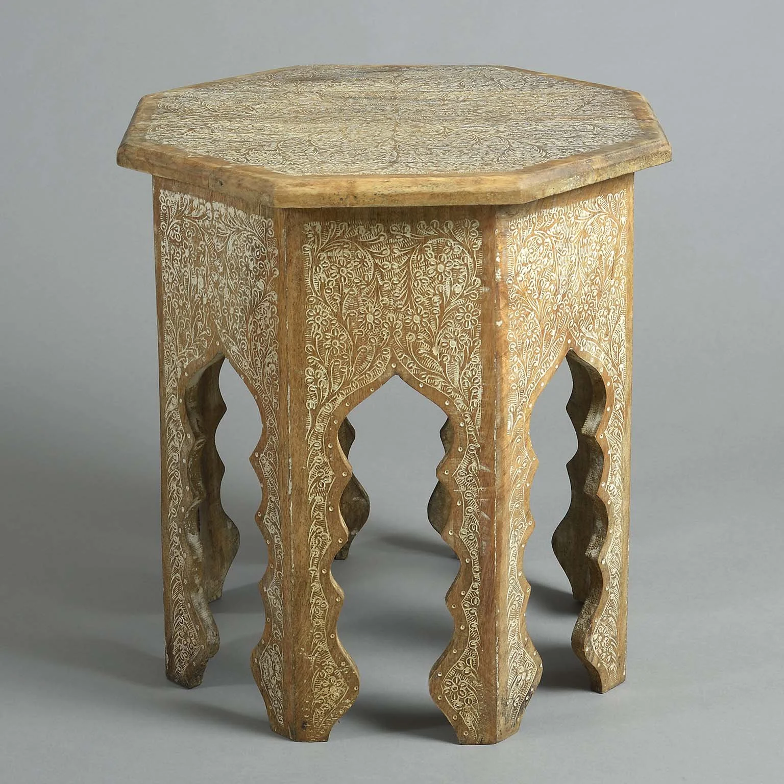 Hardwood End Table