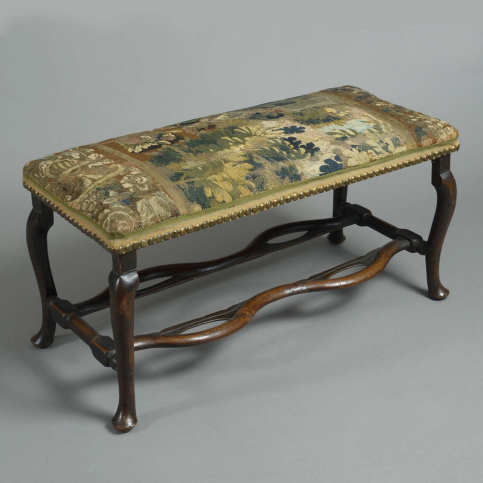 18th Century Flemish Needlework Stool