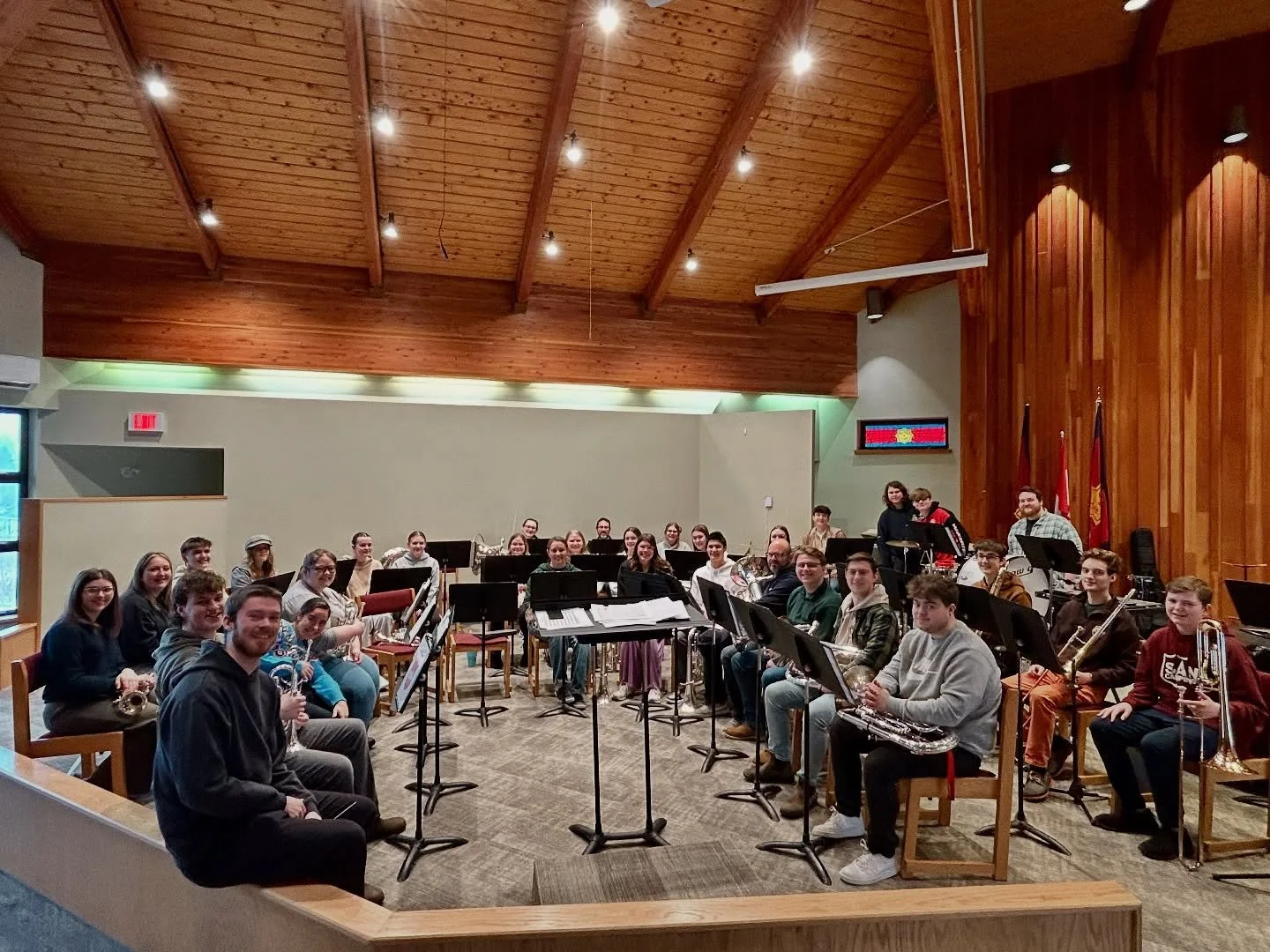 First rehearsal ✔️

What an awesome day for making music! So great to have 40+ (😮) members getting together for our first practice, we&rsquo;re off to a fantastic start to our 2025 season!