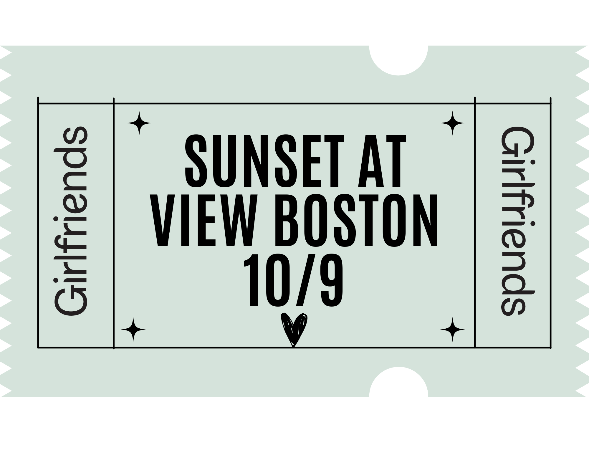 Sunset at View Boston