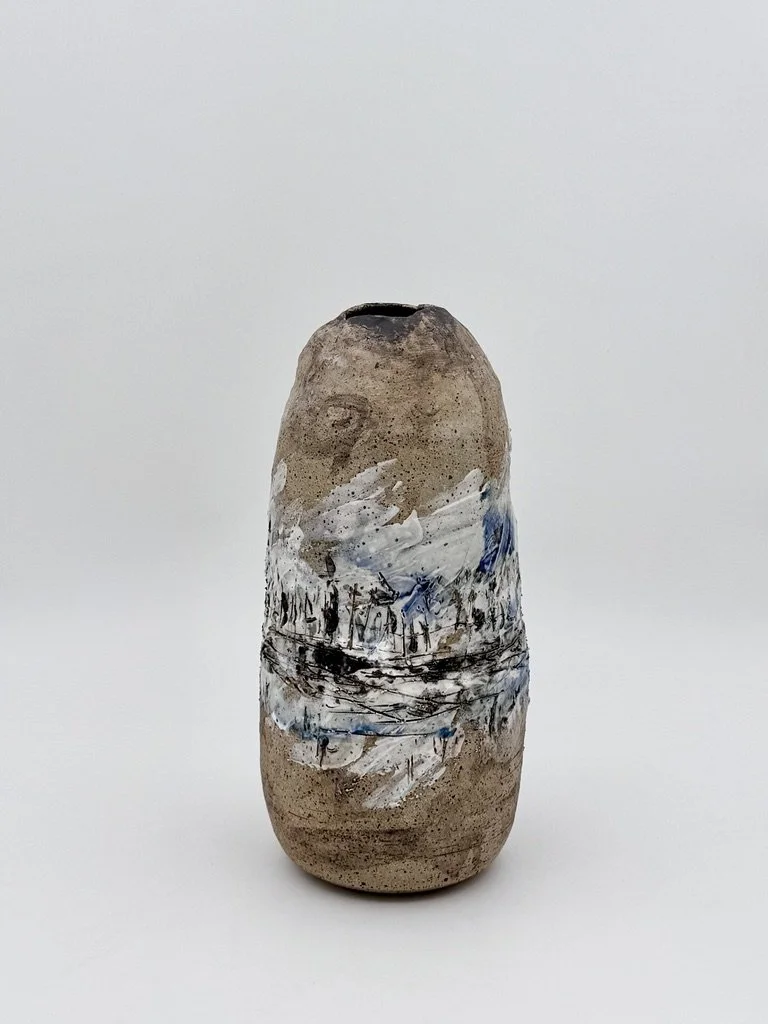 Story Keeper (Brown Clay) 5.5x5.5x11" 