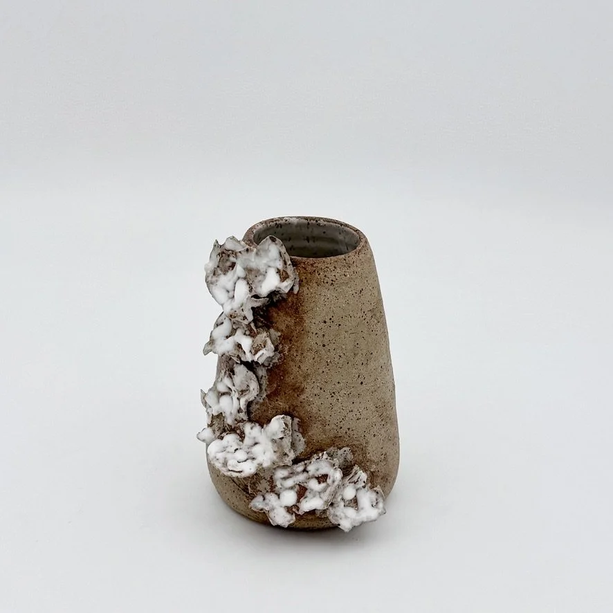 Hushed Tall (Brown Clay) 5x5x7.25"