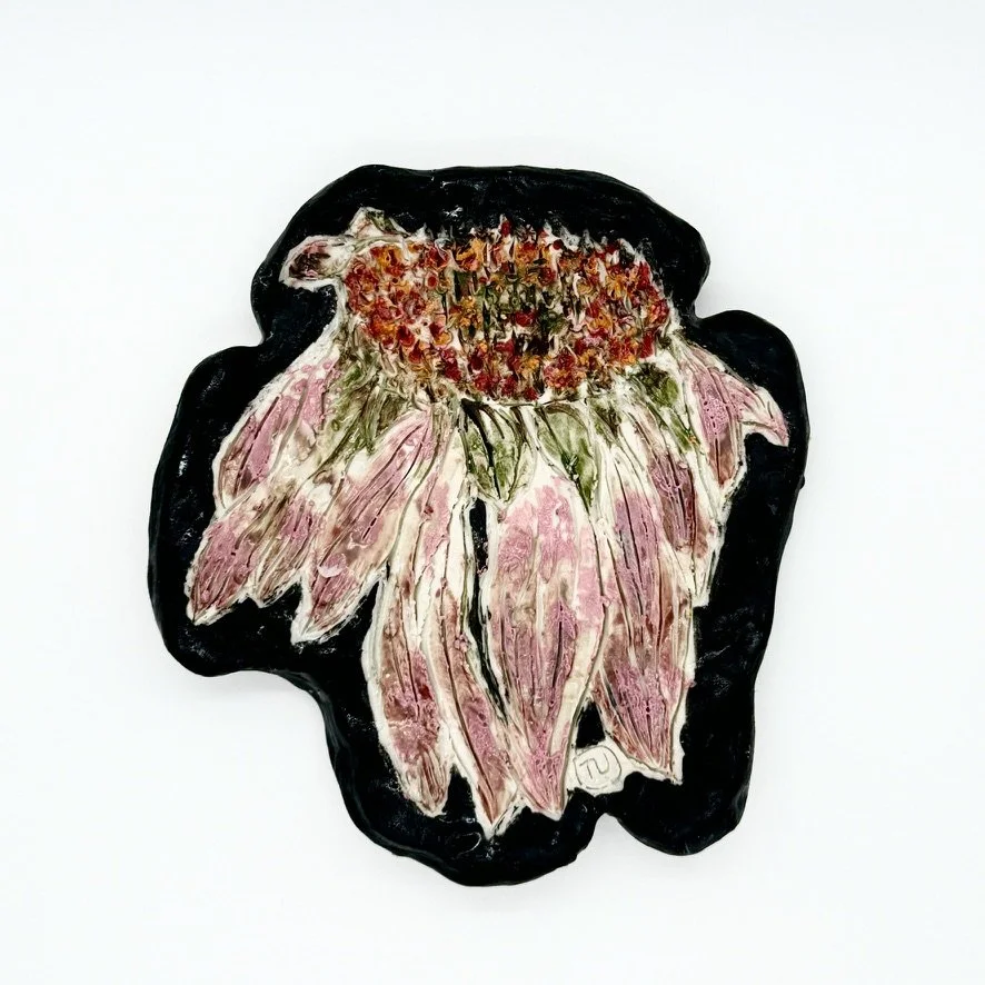 Flying Solo— Coneflower (Wall Sculpture)

