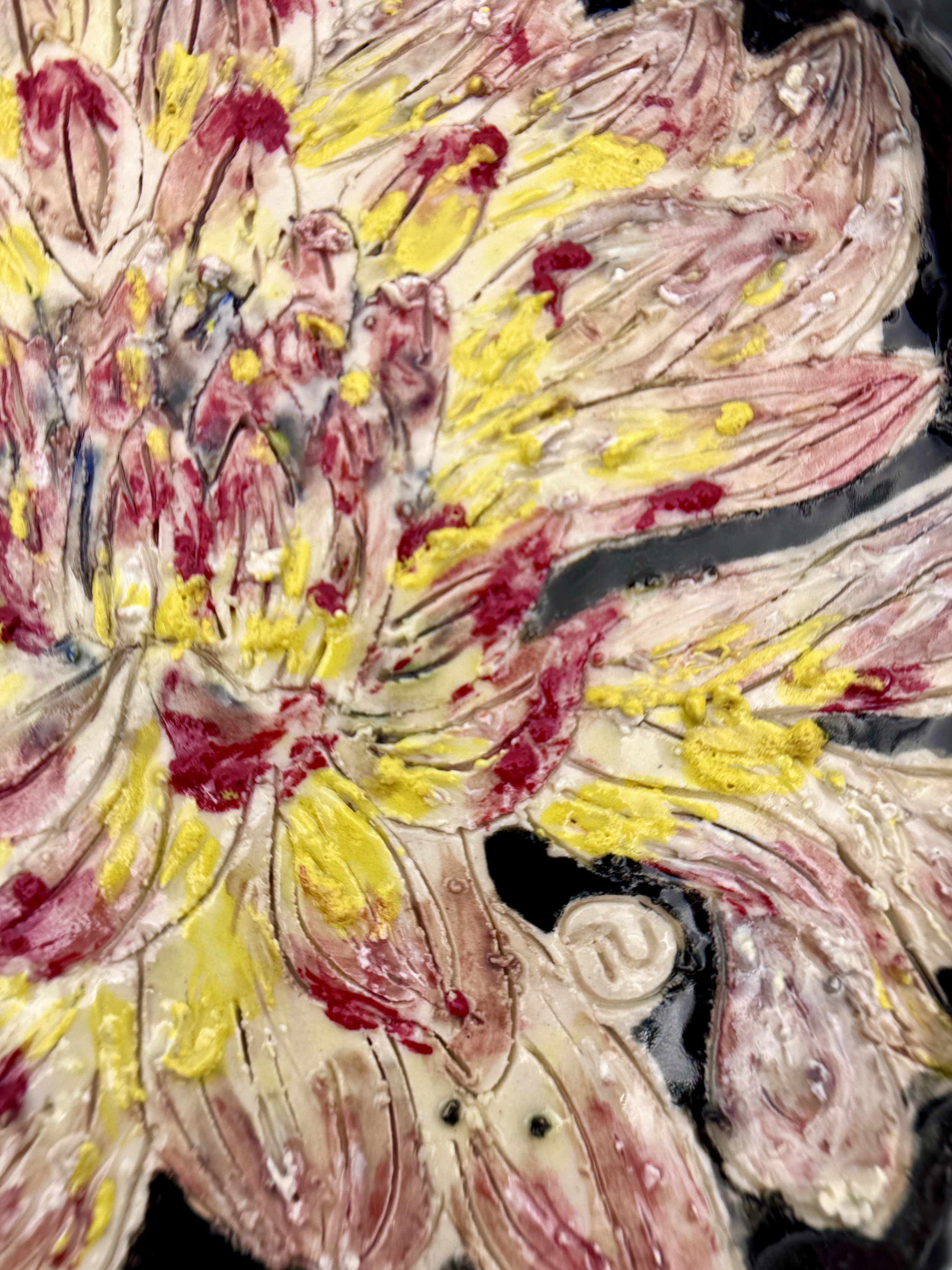 Flying Solo— Dahlia (Wall Sculpture)