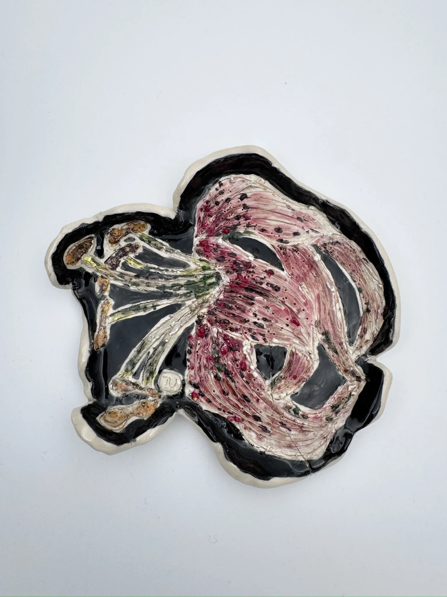 Flying Solo— Venus Slipper (Wall Sculpture) 