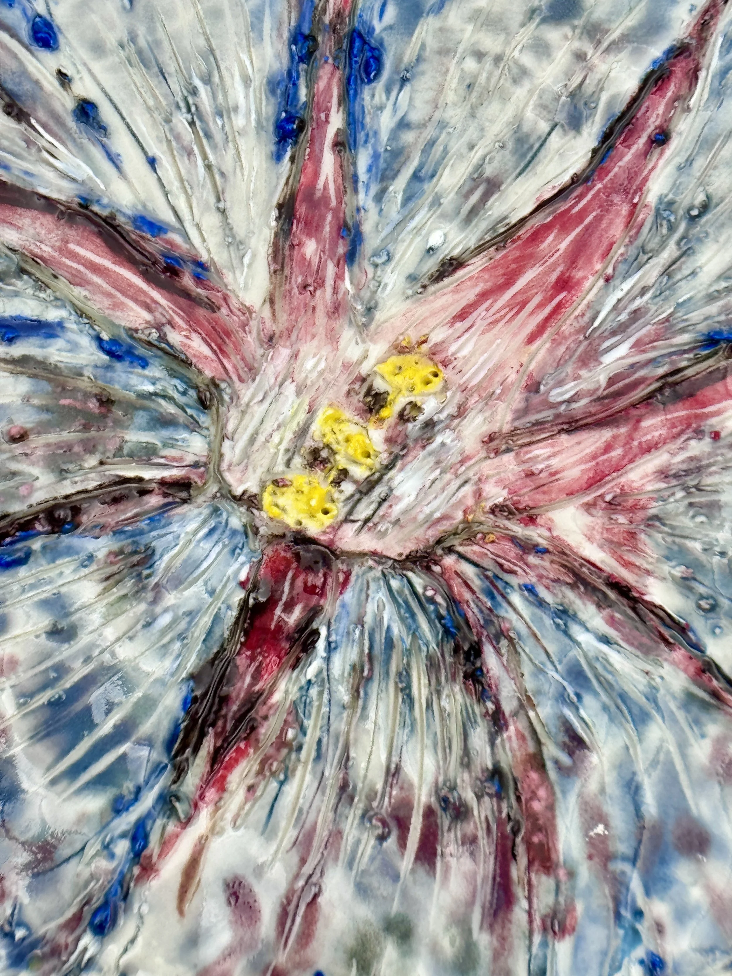 Flying Solo— Morning Glory (Wall Sculpture)