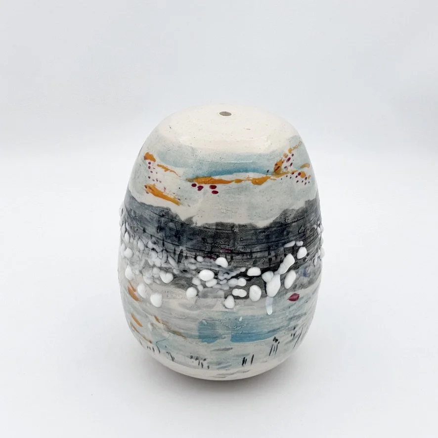 Snow Within 3 (Porcelain) 6x6x6.5" 