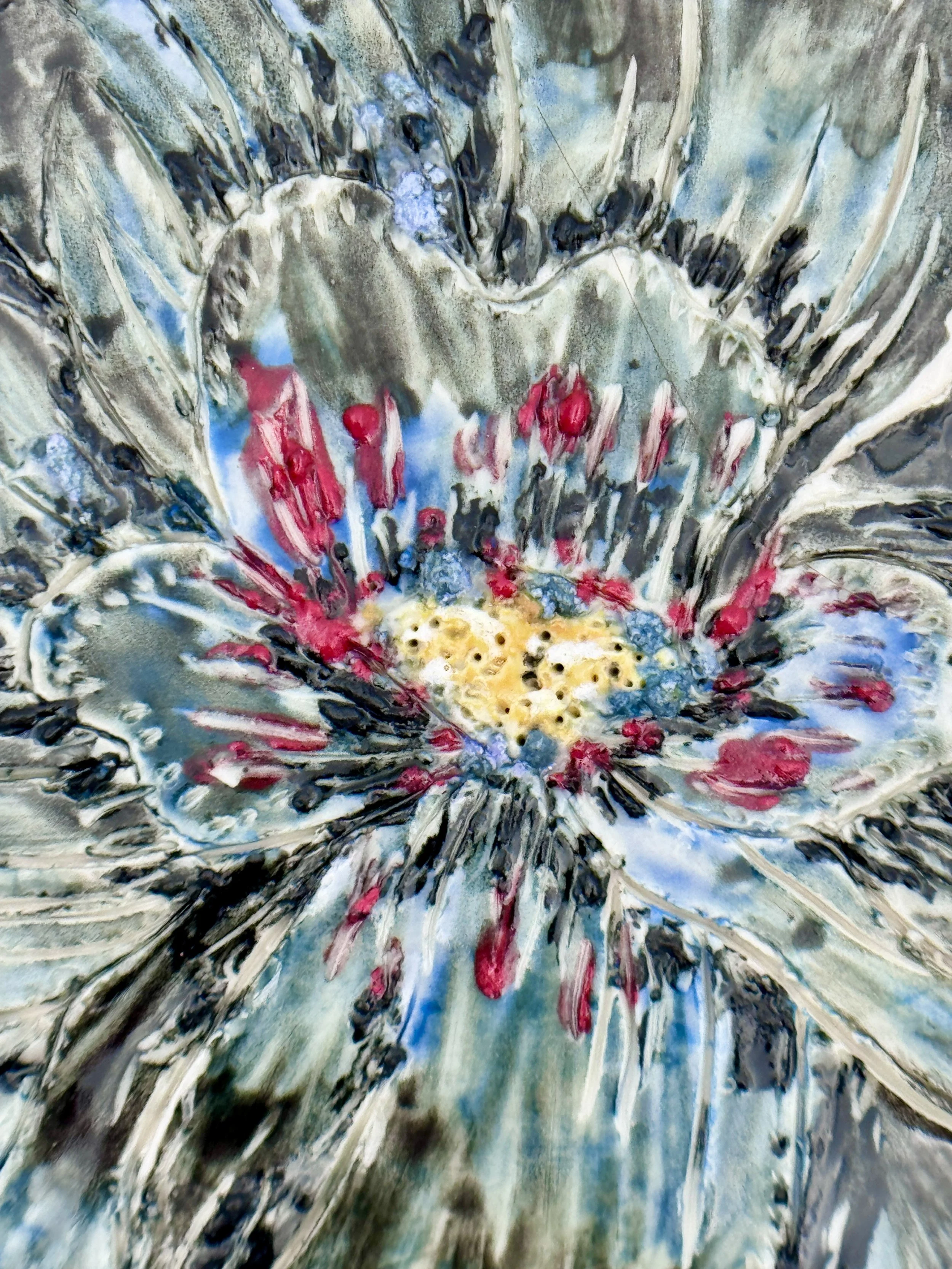 Flying Solo— Pansy  (Wall Sculpture)