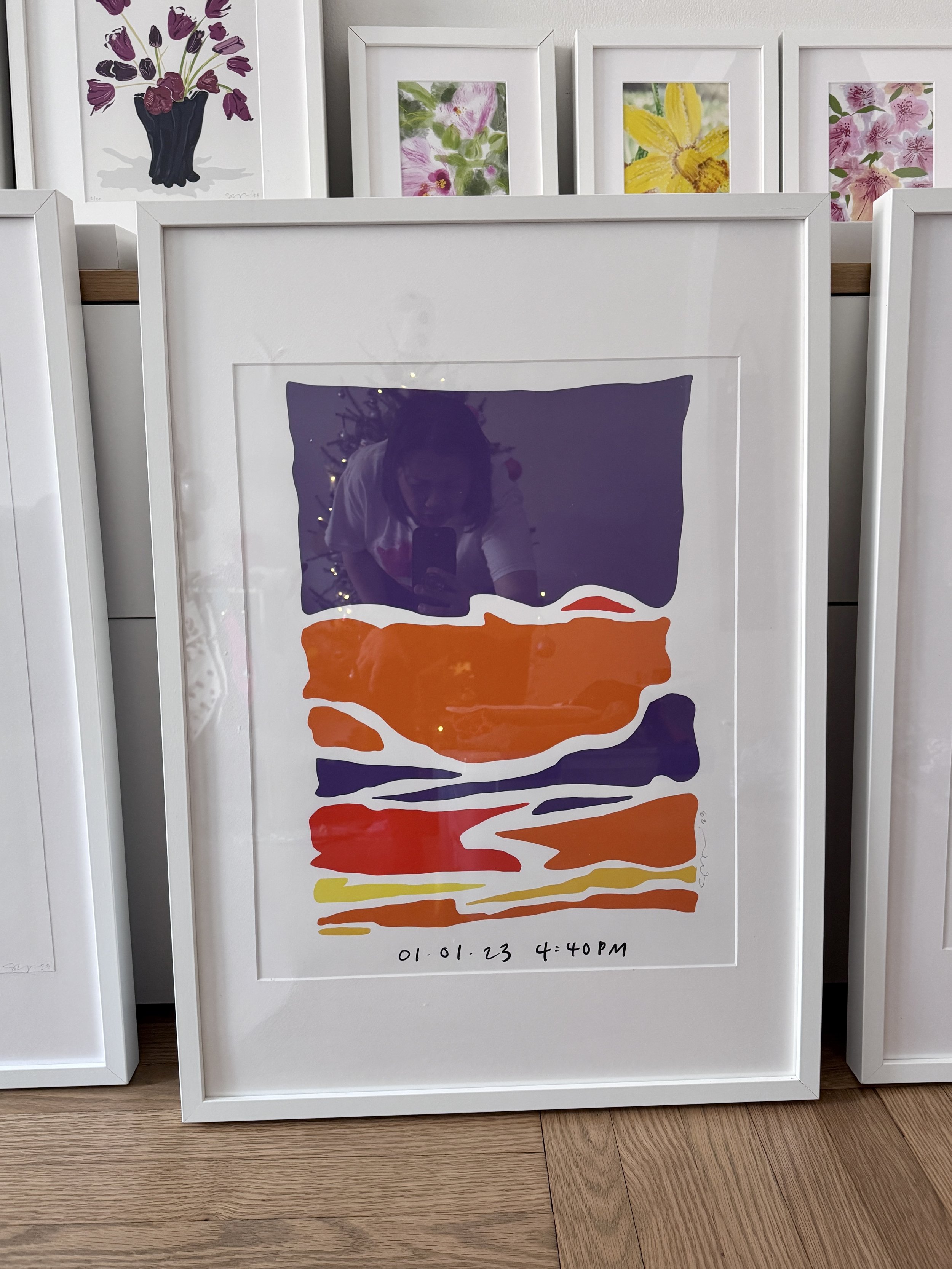 20x30”frame with limited edition glclēe print $350, NOW $180