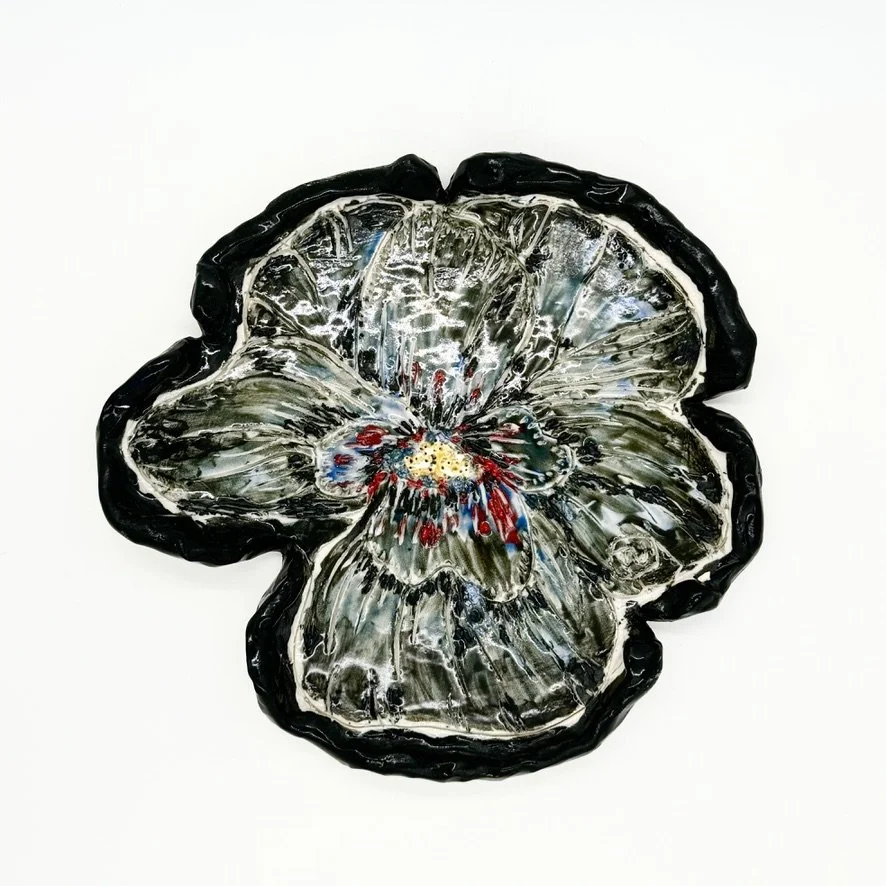 Flying Solo— Pansy  (Wall Sculpture)