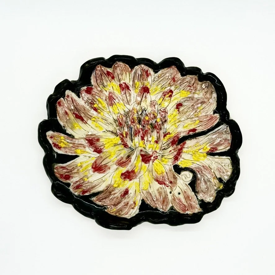 Flying Solo— Dahlia (Wall Sculpture)