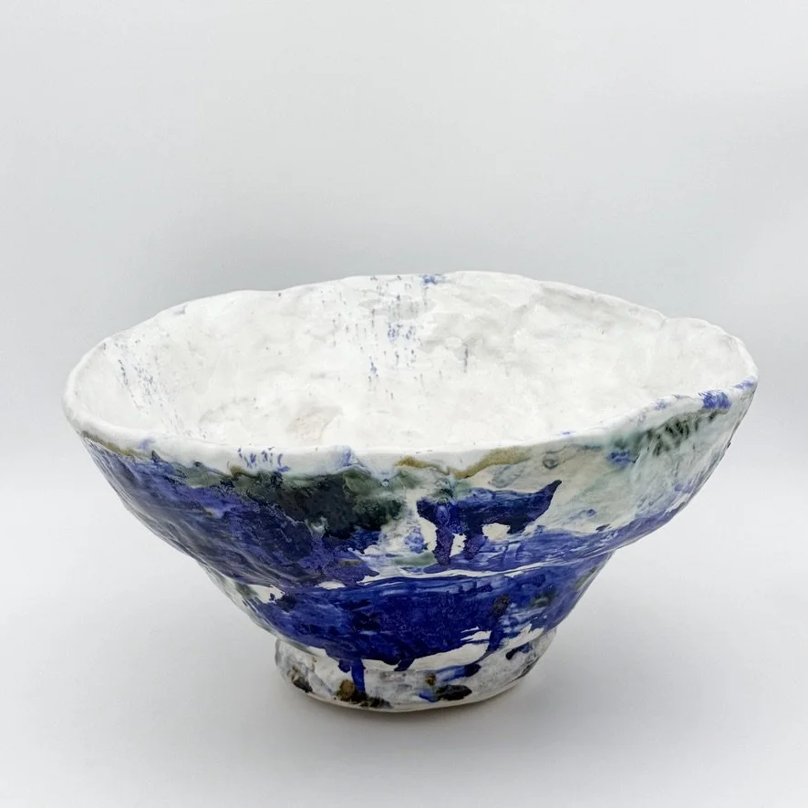 Quiet Walk (Stoneware) 14x14x7"