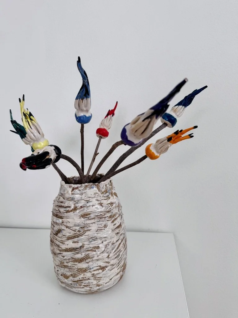 Middle Nest & Wild Flowers