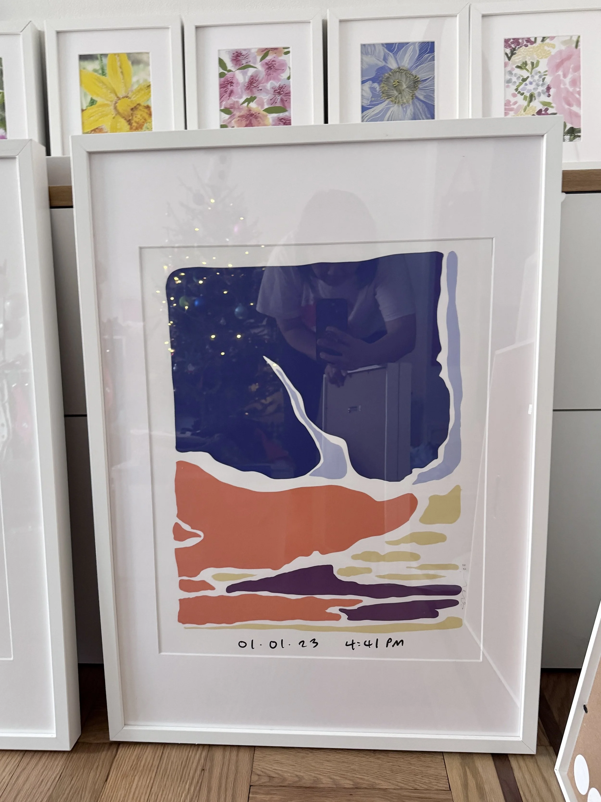 20x30”frame with limited edition glclēe print $350, NOW $180