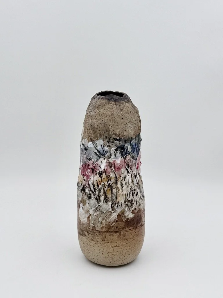 Story Gatherer (Brown Clay) 4.5x4.6x11.5"