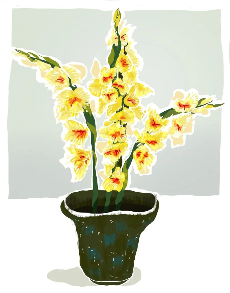 Paradise-- My Vases Series