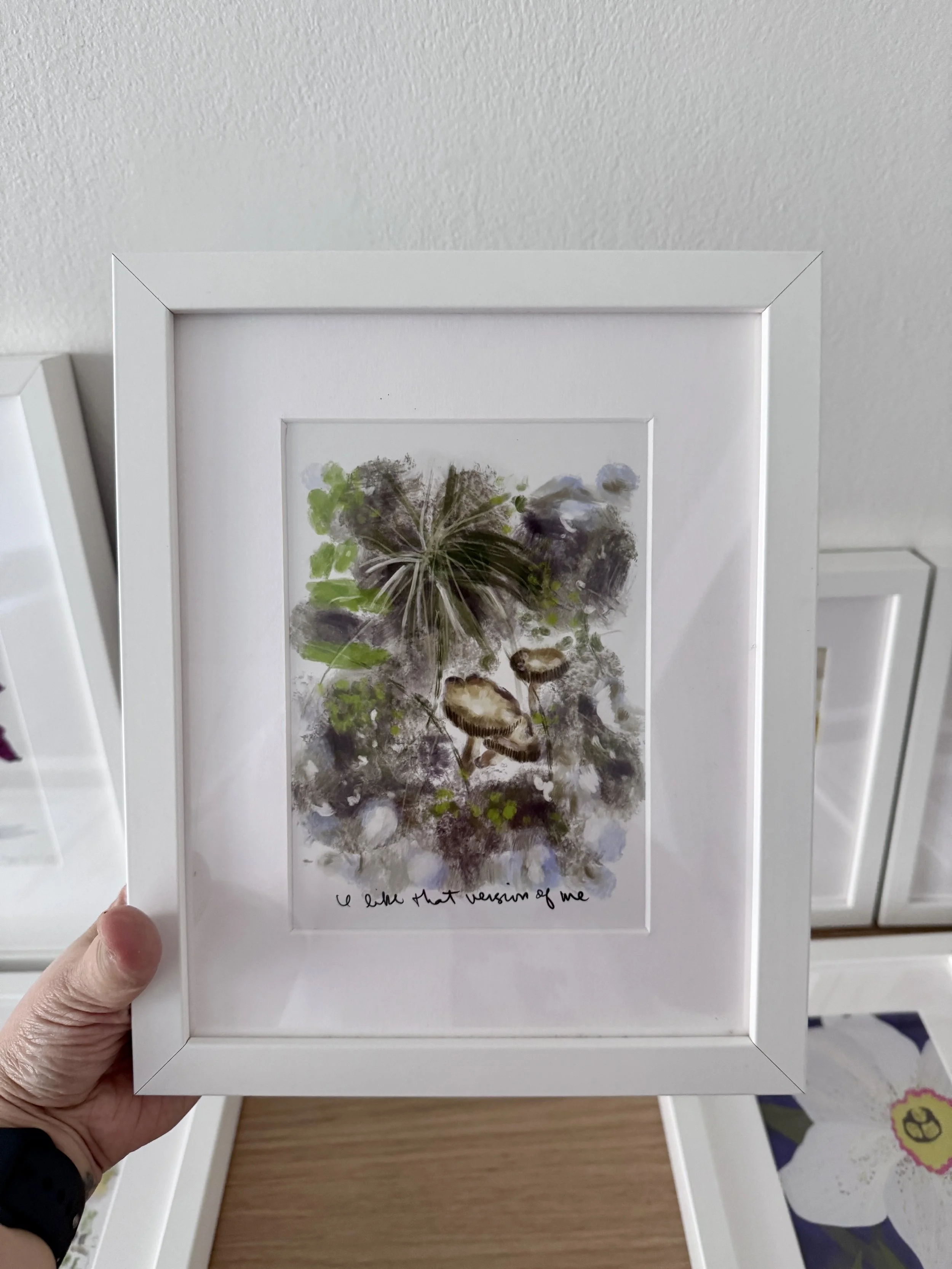 8x10” frame with limited edition glclēe print $90, Now$45