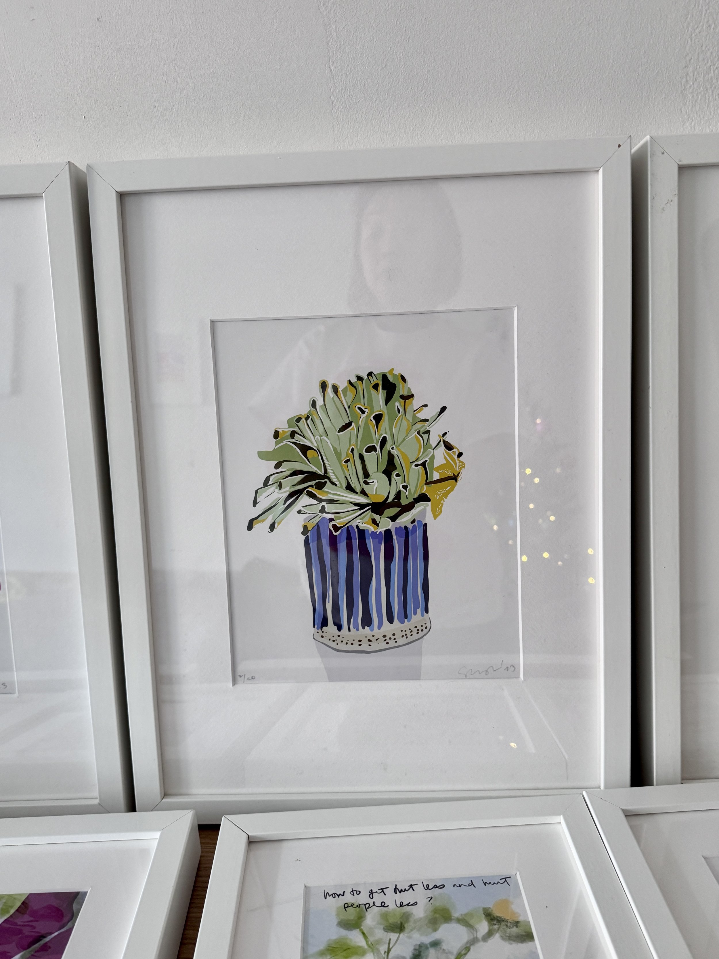 12x17” frame with limited edition glclēe print $200, NOW $90