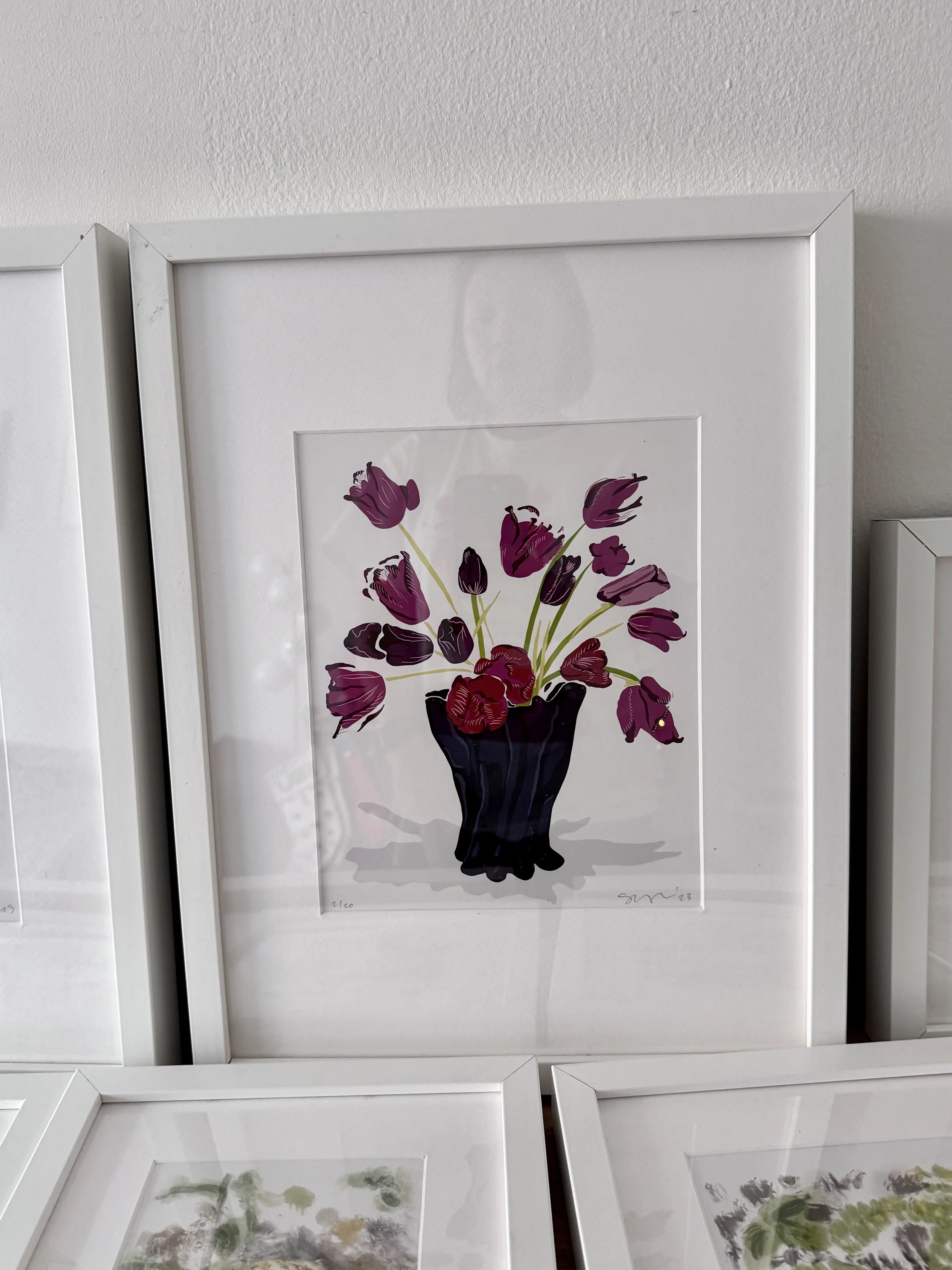 12x17” frame with limited edition glclēe print $200, NOW $90