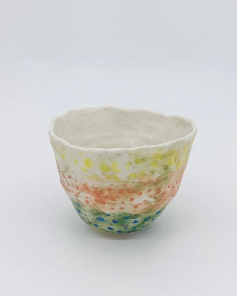 Garden of Yellow (Porcelain Vessel)