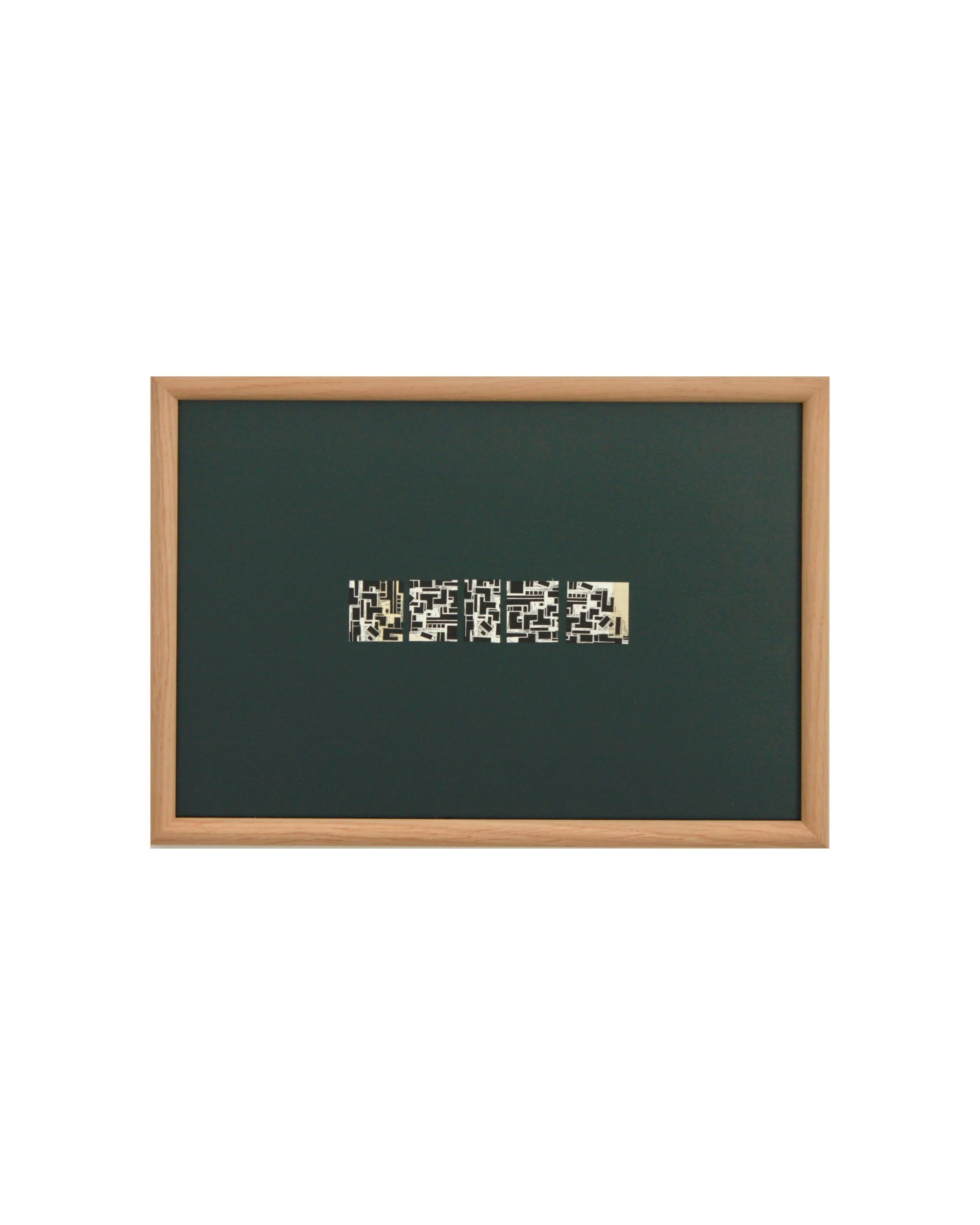 'Urban-O No.1' of 3 part series (275x395mm). 