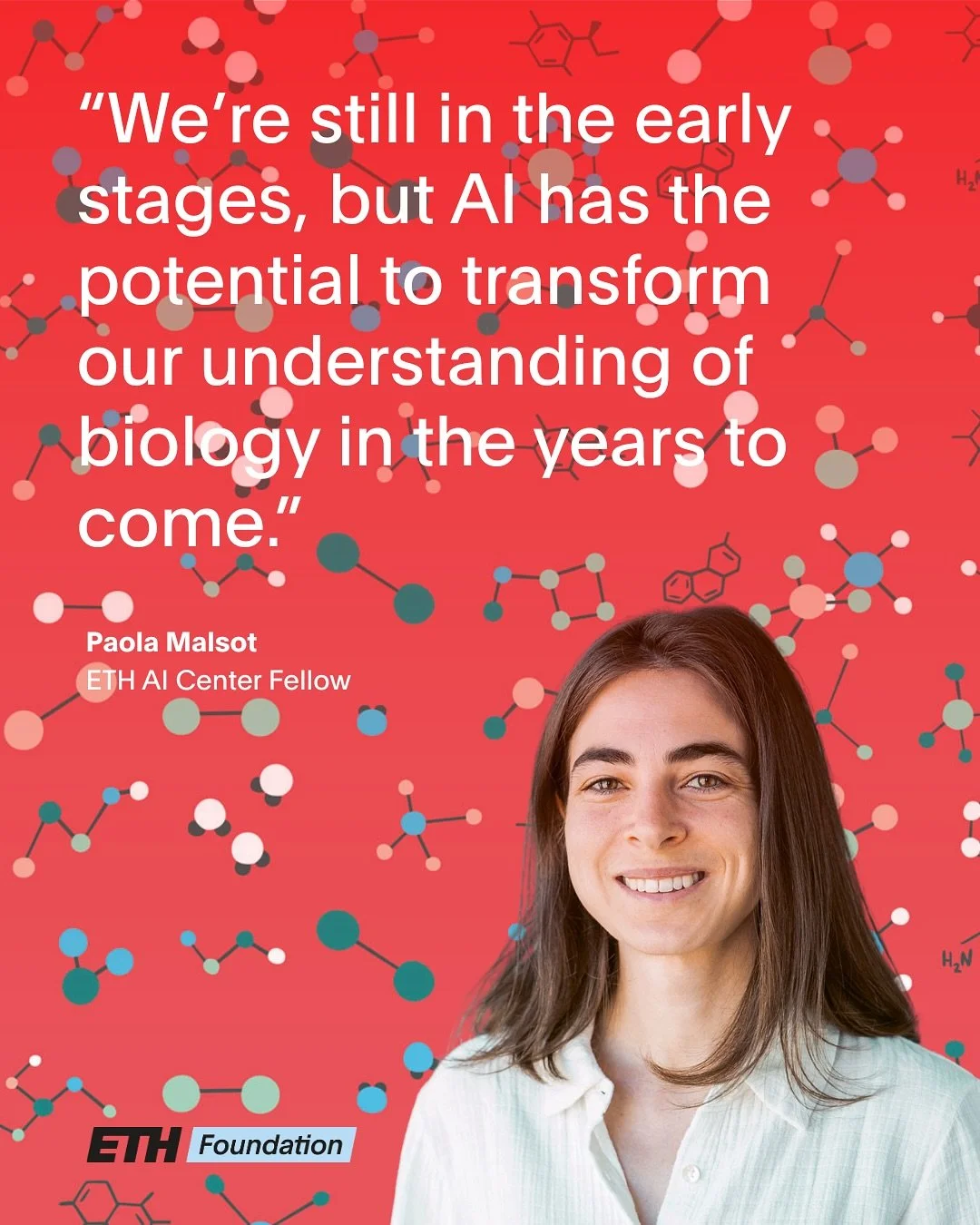 At the @eth_ai_center , Paola Malsot and Riccardo De Santi are applying artificial intelligence to cutting-edge fields with a possibly transformative character, funded by the Dieter Schwarz Stiftung.

#ai #artificalintelligence #ethzurich #eth #ethai