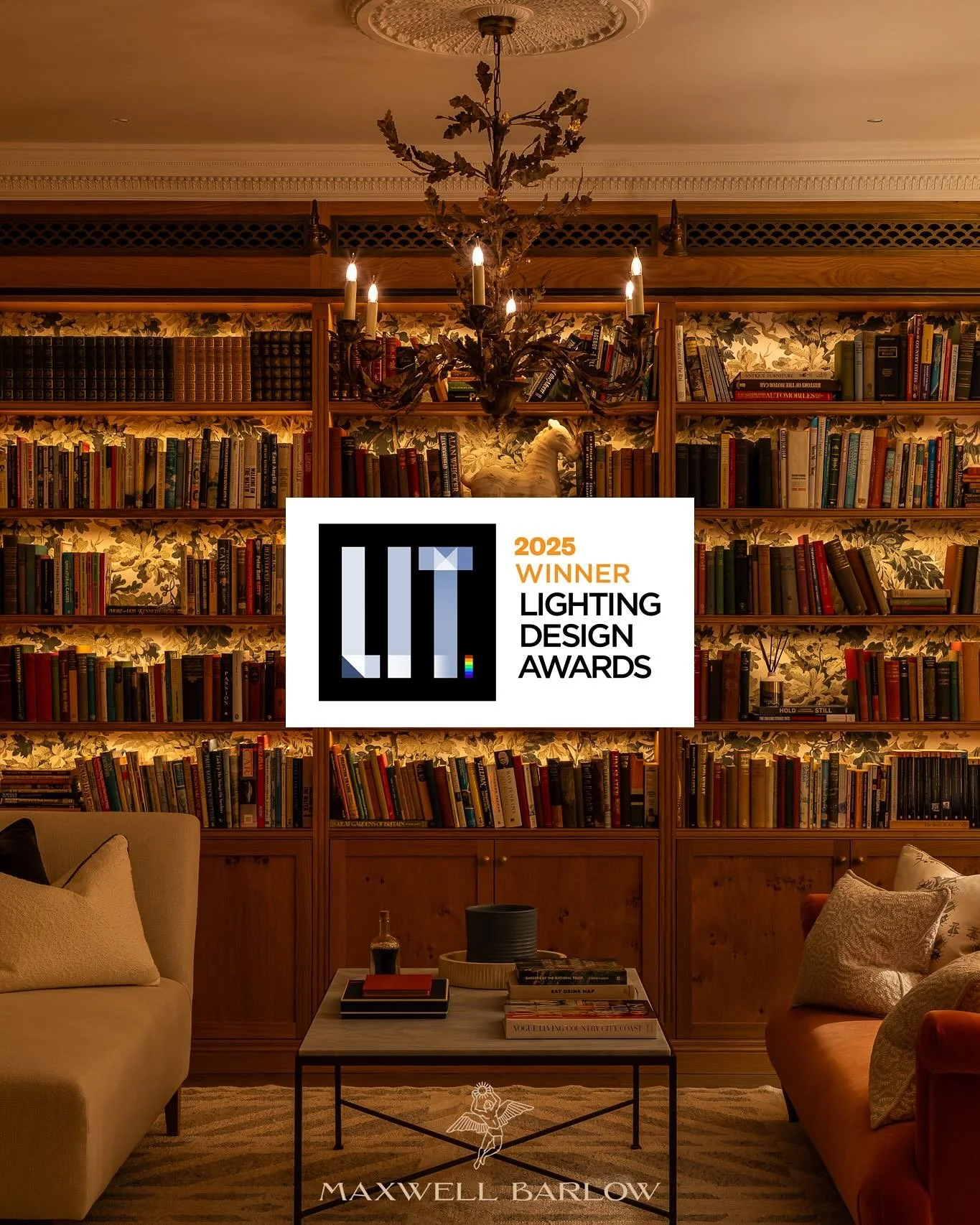 I won something! Totally thrilled that my project &ldquo;An English Country House&rdquo; was selected as winner of the @litdesignawards 2025 in the Residential Lighting Design category. 🥳

Interior Design: @dalrymplestudio 
Lighting Design: @maxwell