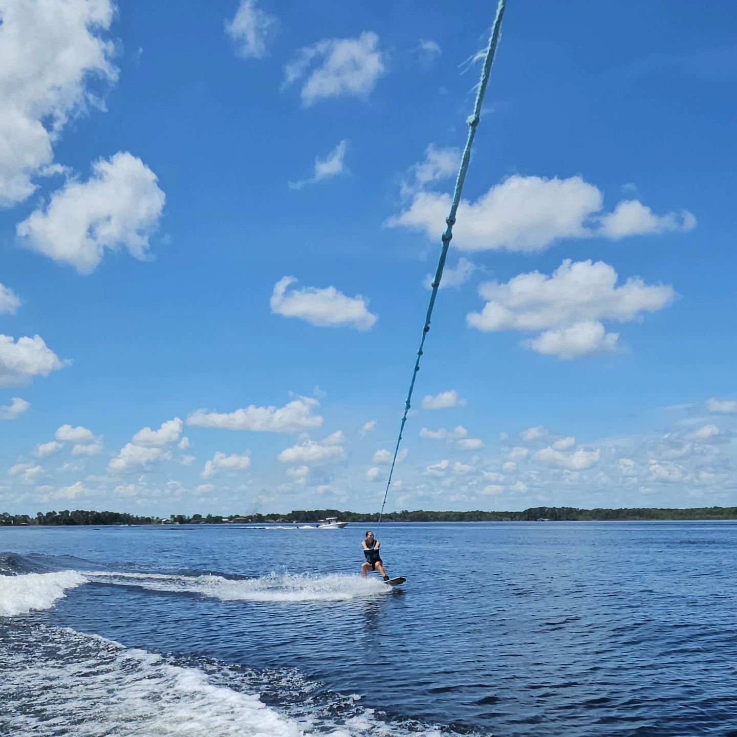 We had an awesome wakeboarding day with coach Rick at Florida Ski School.  Malcom, Bianca, and Roberta did amazingly well.