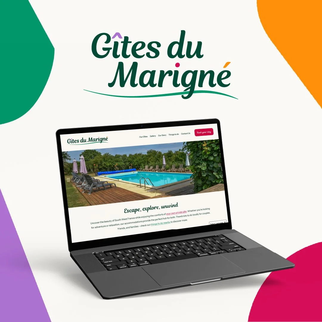 Branding and design for French gîtes 🇫🇷