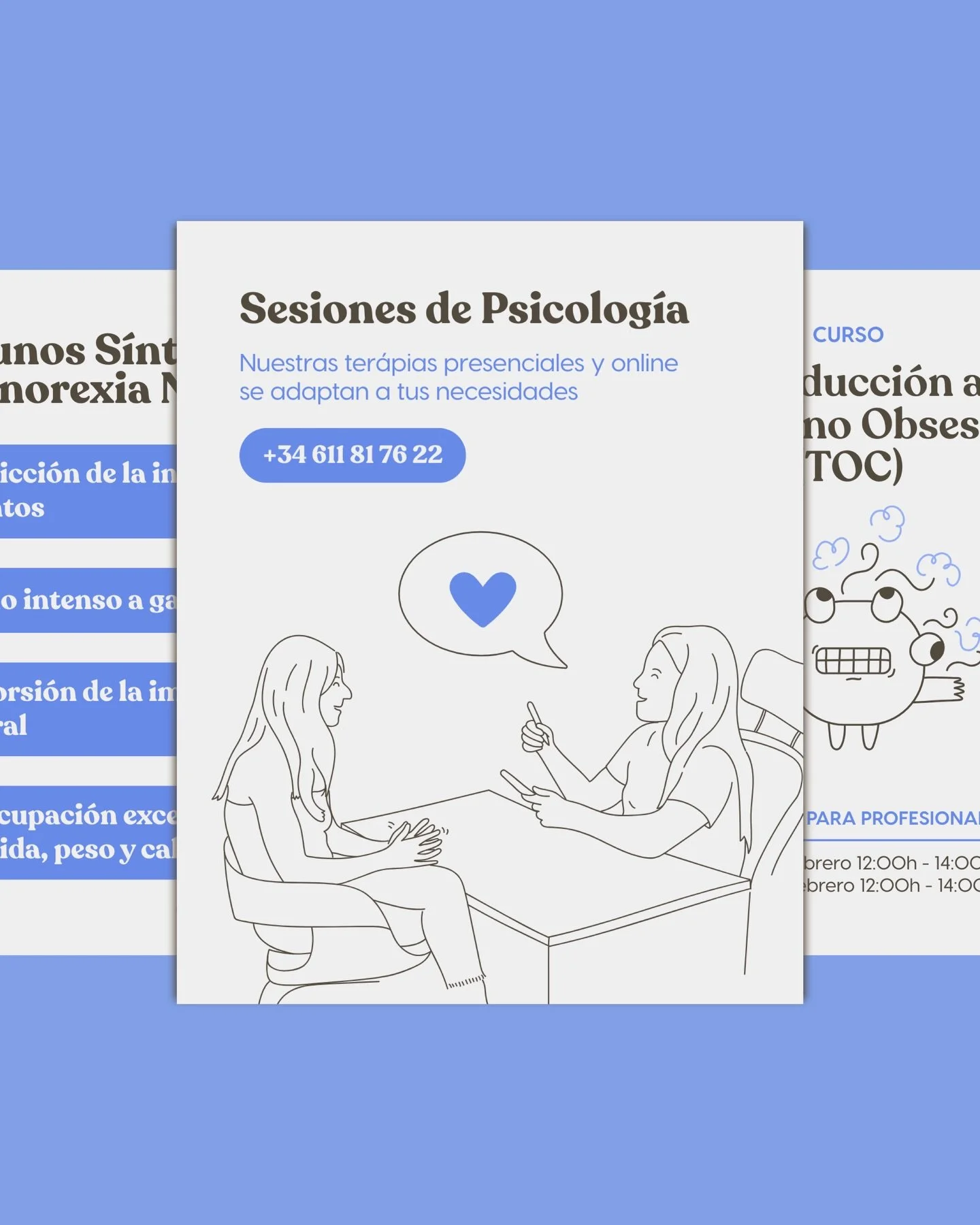 Os ense&ntilde;amos un poquito de esta mini marca express, un proyecto de @paulabonopsicologia (a la que tambi&eacute;n hemos dise&ntilde;ado su p&aacute;gina web) que quer&iacute;a ir un paso m&aacute;s all&aacute; con @formas.saludmental 💙🌿 ofrec